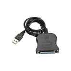 Storemax 4562 USB Lpt Paralel Yazıcı Printer Çevirici Dönüştürücü Adaptör Kablosu - Ahşap