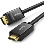 Storemax 4K Displayport HDMI Dönüştürücü Kablo, 3 Metre, Siyah - Ahşap