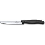 Storemax 6.7803 Swissclassic 11CM Düz Domates & Sosis Bıçağı - 01-Siyah