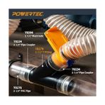 Storemax 70179 2-1/2 Inç Y-Fitting Toz Toplama Hortumu Bağlantısı