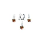 Storemax 8 Parça Rakı Bardak Meşrubat Bakır Ehlikeyf ve Buz Kovası Keyif Seti 8695421120036984225