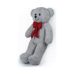 Storemax 80 cm Dev Pelüş Ayıcık,papyonlu Ayı,peluş Ayı,yumuşak ve Sevimli Büyük Boy Oyuncak Ayı,oyuncak Ayı,sarılmalık Ayı,papyonlu Ayıcık,sevgiliye Hediye Ayıcık,dev Ayı,büyük Boy Ayı (Gri) - 01-Mavi