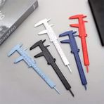 Storemax 80 mm Mini Kumpas | 0.05 mm Hassasiyet | Plastik Ölçüm Aleti | Mini Verniyer Kumpas – Takı, El Sanatları, Elektronik ve Hobi Kullanımı Için (Siyah & Pembe) (Pembe) - Option-1