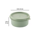 Storemax 8'li Yuvarlak Mini Saklama Kabı Küçük Sızdırmaz Kapaklı Çok Renkli Pratik Amaçlı Kap Erzak Çerez Piknik Gıda (280, Yuvarlak, 8, Set 1) - 0,33 - 0 Siyah
