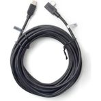 Storemax A229 Pro/ Araç Kameraları Için Arka Kamera Bağlantı Kablosu 6 Metre - (ClearEyelets)Black-RadiantOrchid