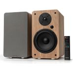 Storemax A6 Arc Aktif Hoparlör Kahverengi (Hdmı Arc,rca Bluetooth,optik,usb,sub Out) - Ahşap