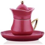 Storemax A8778-3 > Coll. 2'li Kahve Fincan Takımı Pembe - 1/100 Toz Ceviz