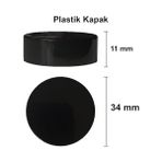 Storemax Afracam Mini Amber Cam Kavanoz, 10 ml Hacimli, Sızdırmaz Kapaklı, Krem ve Kozmetik Saklama Kutusu, Lip Balm 6 Adet - --