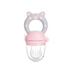 Storemax Agubugu Baby – Figürlü ve Kapaklı Meyve Emziği - Pembe