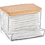 Storemax Ahşap Kapak Pamuklu Çubuk Organizeri - 001-Renkli