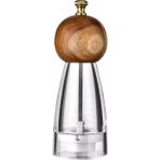 Storemax Akasya Kapaklı Baharat Öğütücü – 17,5 cm Cam Baharat, Tuz, Karabiber, Şık ve Dayanıklı Tasarım - Ahşap