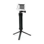 Storemax Aksiyon Kameralar ve ile Uyumlu Monopod Çubuğu Mini 3in1 - Ahşap