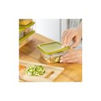 Storemax Alfa Saklama Kabı 4lü Set - 0,33 - 0 Siyah