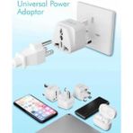Storemax Amerikan, Ingiltere,, Hong Kong, Irlanda, Kıbrıs Seyahat Fişi Adaptörü Tip G Plug Adapter Üniversal 3 Pinli Ingiliz Fiş Tersi 1 Adet ES5150 - 0 - Siyah - Option-1