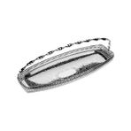 Storemax Anne Ingiliz Gümüşü Saplı Oval Kurabiyelik 40 x 15 cm - 0,21 lt - 51R-Turuncu