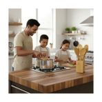 Storemax Bambu 6 Parça Mutfak Spatula ve Kaşık Seti | Doğal Ahşap | Çizilmez, Yapışmaz Tencereye Uyumlu | Kaşıklık Hediyeli - 0 - 249 ml