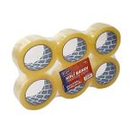 Storemax Bant Koli Şeffaf 45CMX100M 6 Lı Paket - 0 - Siyah