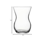 Storemax Beykoz 6 Parça Cam Çay Bardağı, Şeffaf, 145 cc - 1 Adet - 0 - 499 ml