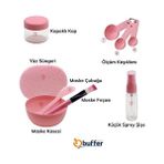Storemax Buffer® Kendin Yap Yüz Maskesi Karıştırma Aleti Seti, 9 Parça Dıy Yüz Maskesi Hazırlama Kabı Seti