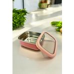STOREMAX bystoreby Ahmet Dikdörtgen Saklama Kabı 1,40 L Pembe Vp-930, Pembe NewDesing 646268