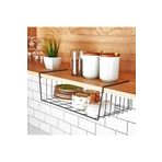 STOREMAX bystoreby Paslanmaz Metal Kanguru Raf Altı Sepeti , Çelik Sepet Askılı Düzenleyici NewDesing 64