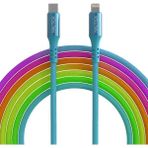 Storemax C58 Pd Usb-C To 20W LED Işıklı Şarj ve Kablosu 1.2m Çok Renkli - 0 - Siyah