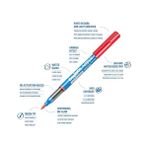 Storemax Carioca Akrilik Paint Marker Su Bazli Fırça Uçlu 10'lu - --