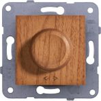 Storemax / Ceviz Pro Dimmer Rl 20 500W Mekanizma ve Düğme/kapak - Ahşap