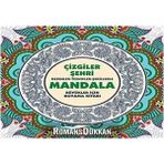 Storemax Çizgiler Şehri - Mandala: Desenler - Tezhipler - Şekillerle Mandala;büyükler Için Boyama Kitabı - Ahşap