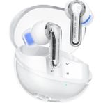 Storemax Clear Beyaz Bluetooth Kulaklık, Kablosuz Kulak Içi Kulaklık, Bluetooth 5.3, 40 Saat Oynatma Süresi, 12 mm Sürücü ve Enc'li Çift Mikrofon, Net Aramalar, Oyun Modu, Uygulama Kontrolü - Ahşap