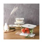 Storemax Clık Dikdörtgen Saklama Kabı 470ML Bej - 0,33 - 0 Siyah