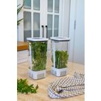 STOREMAX cmllashop Ahmet Yeşillik Saklama Kabı 2'li Eko Set 1,7 Litre 542093