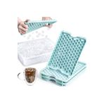 STOREMAX cmllashop Pumo Mavi 124 Bölmeli Kapaklı Küre Buz Kalıbı Dondurma Kalıbı Buz Saklama Kabı Sun