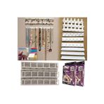 STOREMAX cmllashop Takı Dolap içi Organizer Düzenleyici Takı Askısı Kolye Askılığı Seti Küpe Kolye