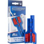 STOREMAX cmllashop Tools Coax-Sıyırıcı No. 1 F Plus F Vidalı Konnektör İçin | Koaksiyel Kablolar, Ant