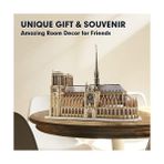 Storemax Cubicfun Notre Dame De Paris 3D Puzzle 293 Parça - 01-Mavi