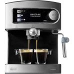 Storemax Cumbia Power Espresso 20 Barista Aromax Espresso Makinesi, 2900W, 2 Isıtma Sistemi, 20 Bar Basınç Pompası,, Çift Çıkışlı Filtre Tutucu ve 2 Filtre (Basic) - Ahşap - Beyaz