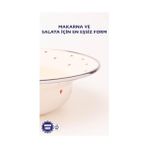 Storemax Cupid Çukur Makarna Salata Tabağı - 0,21 lt - 51R-Turuncu