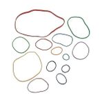 Storemax Diger Apli Renkli Paket Lastiği 100 gr Karışık Boy - --