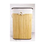 Storemax Dikdörtgen Bambu Çamaşır Sepeti Naturel CL-6002-01 - 1 kg