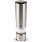 Storemax Elis Sense Elektrikli Tuz Değirmeni 27179, Öğütme Derecesi Ayarı U'select, LED Işık, Paslanmaz Çelik, Yükseklik: 20 cm - Ahşap