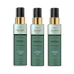 Storemax Elysian Essence Biberiye & Çay Ağacı Sıvı Saç Kremi 3'lü Set – Durulanmayan, Saç Dökülmesine Karşı, Hızlı Uzama Etkili Bakım Spreyi 150 ml - Kestane Akaju