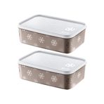 STOREMAX ELZ 2'Li Set No Frost Saklama Kabı Terra 1600 ML FRNTR 1127478