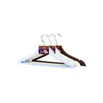 STOREMAX ELZ 3'lü Ahşap Görünümlü Plastik Askı, 44 x 23 x 3 cm FRNTR 1127478