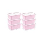 STOREMAX ELZ 6'lı Süzgeçli Fresh Saklama Kabı Seti 1.6 Lt Plastik Saklama Set 6 Adet FRNTR 1127478