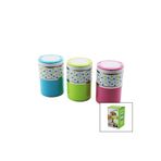 STOREMAX ELZ AÇ KAPA KULPLU - ÇİÇEKLİ - RENKLİ 2Lİ SEFER TASI - SAKLAMA KABI 930ML FRNTR 1127478