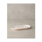 STOREMAX ELZ Home Flake Bone Porselen Kayık Tabak 20 Cm Renkli FRNTR 1127478