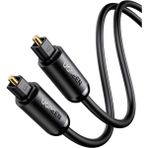 Storemax Fiber Optik Ses Kablosu, 1 Metre, Siyah - Ahşap