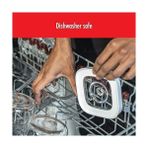 Storemax Fresh & Save Cube Saklama Düzenleyici, 5 Parçalı Orta Set, Kiler Düzenleyiciler ve Depolama, Plastik, Bpa Içermeyen Hava Geçirmez Kuru Gıda Saklama Kabı, Muz Cipsi, Kuruyemiş ve Daha - 1/100 Toz Ceviz