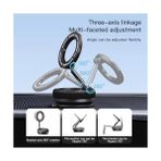 Storemax GA40 Mag-Safe Ultra Sağlam Vakumlu Mini Araç Telefon Tutucu Ev Spor Salonu Ayna - 000-Siyah
